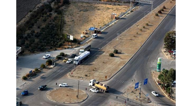 Kent genelinde helikopter destekli trafik denetimi yapıldı