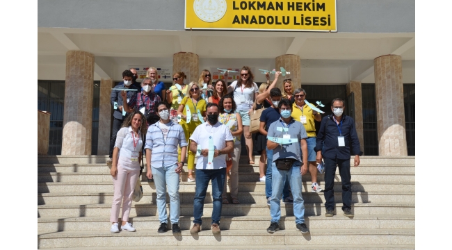 Lokman Hekim Anadolu Lisesi ERASMUS projelerinde tecrübesini konuşturuyor