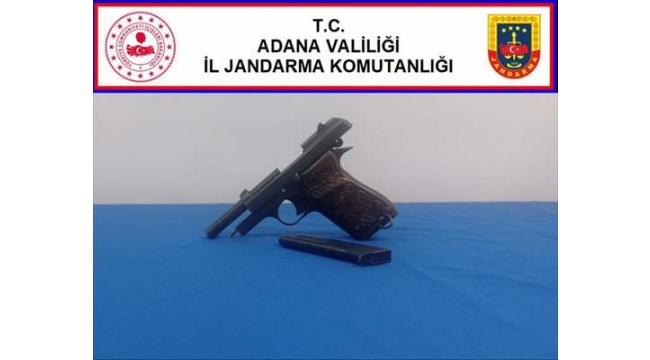 Ruhsatsız silah taşıyan kişi yakalandı