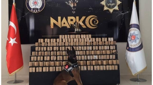 53 kilo 851 gram eroin ele geçirildi