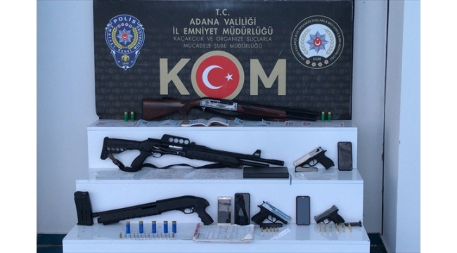 Adana'da tefecilere şafak operasyonu düzenlendi