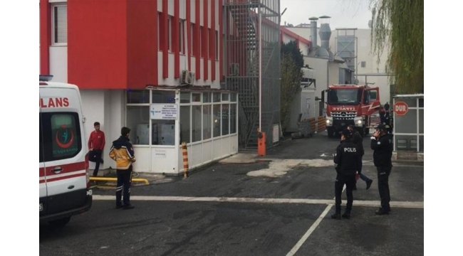 Fabrikada korkutan yangın!