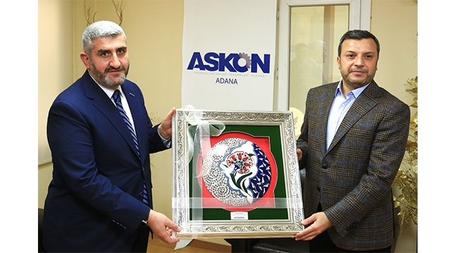 KOCAİSPİR’DEN ASKON’A ZİYARET