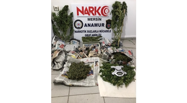 Mersin'de uyuşturucu operasyonu