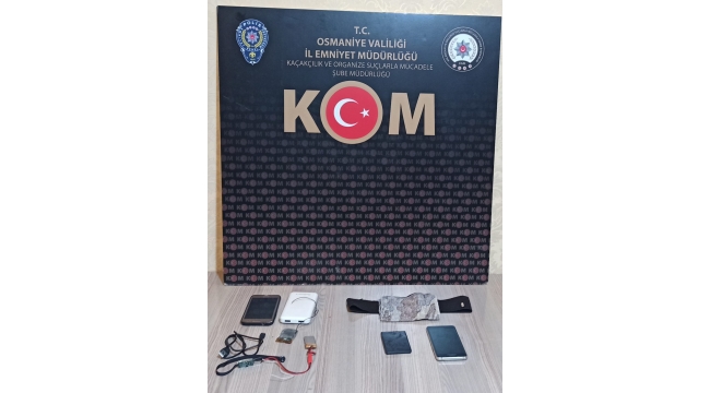 Motorlu Taşıtlar Sınavı’nda kopya düzeneği ile yakalandı