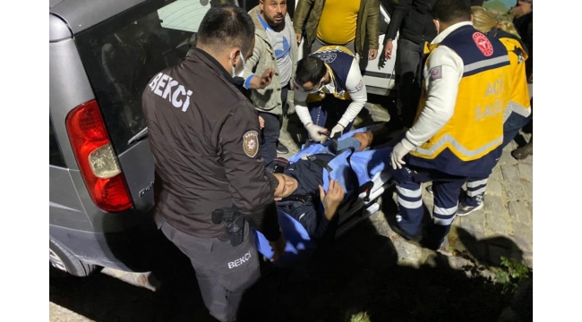 Sokak ortasında silahlı saldırıya uğradı