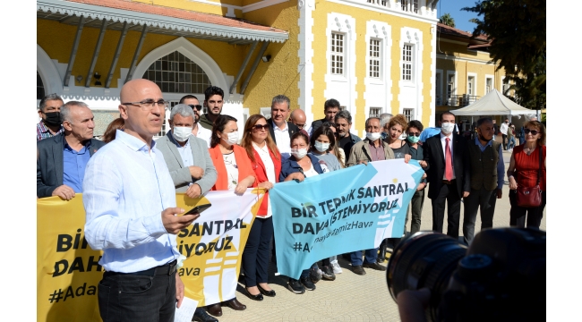 Uzm. Dr. Menteş, ‘Adana’ya temiz hava istiyoruz’
