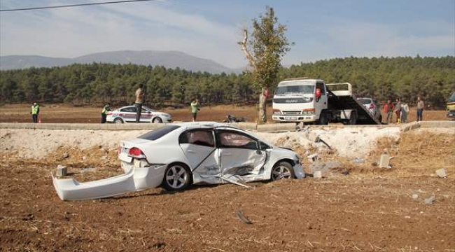 Zincirleme trafik kazasında 5 kişi yaralandı