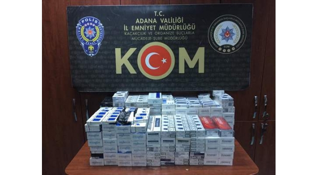 Adana'da kaçakçılık operasyonu!