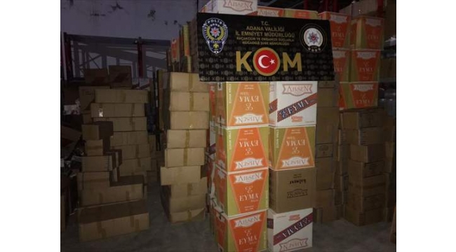 Adana'da kaçakçılık operasyonu!
