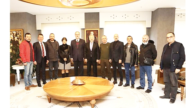 AGSYD'den Başkan Turgay Erdem'e ziyaret