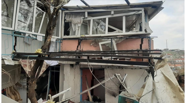 Balıkesir'de tüp bomba gibi patladı:1 yaralı