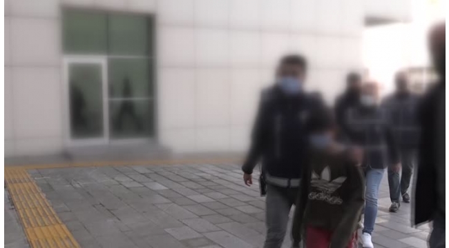Çocuk hırsızlar adliyeye sevk edildi...