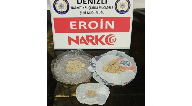 Denizli'de uyuşturucu tacirlerine darbe