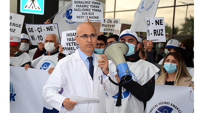 Doktorlar iş bıraktı