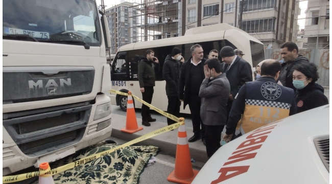 Genç kadın feci şekilde can verdi