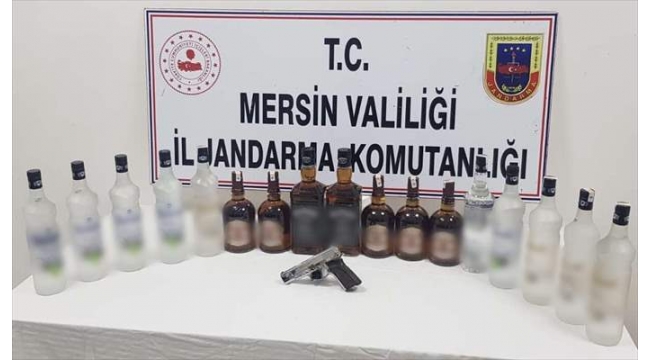 Mersin'de sahte içki operasyonu