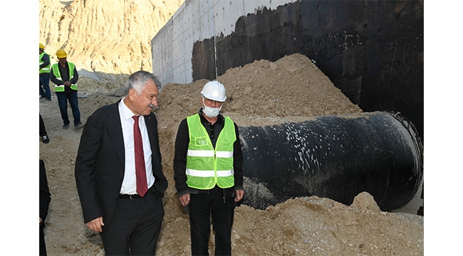 Sarıçam ve Yüreğir’e 15 bin tonluk dev su deposu inşa ediliyor