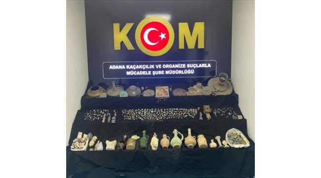 Tarihi eser olduğu niteliğinde 690 obje ele geçirildi