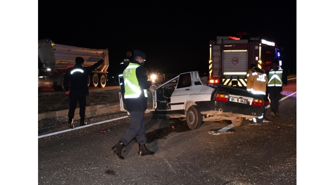 Trafik kazasında 1 kişi öldü
