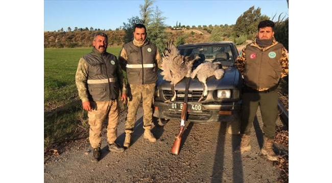 Yasa dışı ava 14 bin 918 lira para cezası