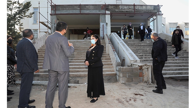 Yemekhane Giriş ve Çıkışlarını Kolaylaştırmak İçin Çalışma Başlattı