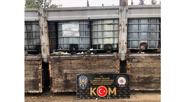 26 ton kaçak akaryakıt ele geçirildi