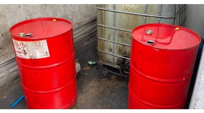 4 bin 350 litre kaçak akaryakıt ele geçirildi