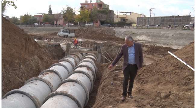 4 mahallenin yağmur suyu sorunu çözüldü