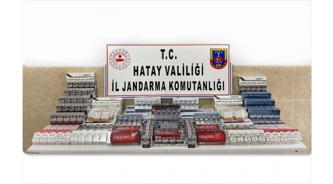 6 bin 510 paket kaçak sigara ele geçirildi
