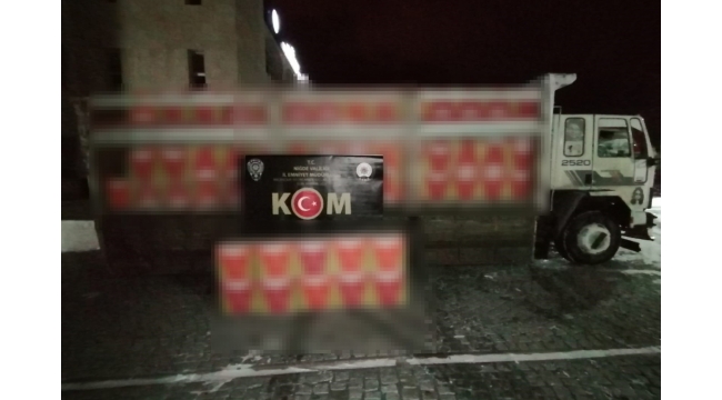 9 milyon adet makaron ele geçirildi