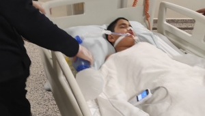 9 yaşındaki Mehmet hastanede yaşam savaşı veriyor