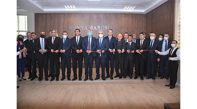 ‘Adana Barosu Avukatlar Salonu’ açıldı