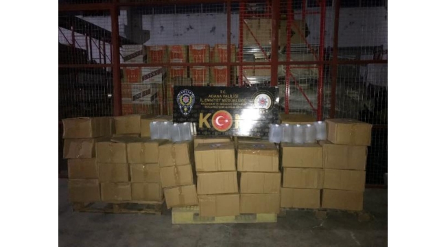 Adana'da kaçakçılık operasyonu!