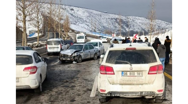 Başkentte feci kaza:  1 yaralı