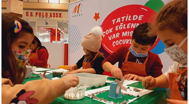 ÇOCUKLARA SÖMESTR TATİLİ EĞLENCESİ M1 ADANA’DA