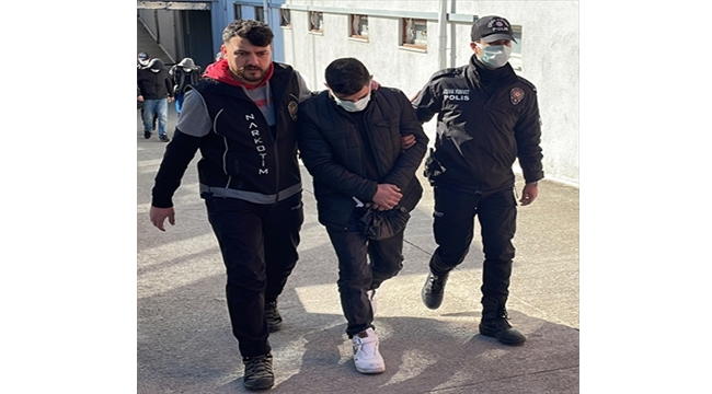 Evinde uyuşturucu bulunduran şahıs tutuklandı