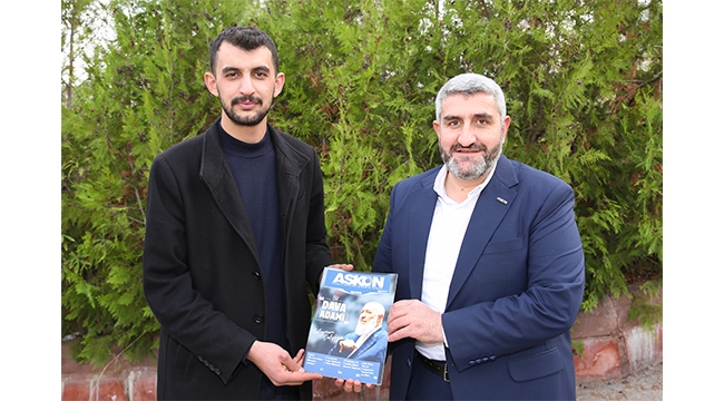 GENÇ ASKON BAŞKANINDAN ÇALIŞKAN’A ZİYARET