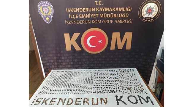 İskenduran'da tarihi eser kaçakçılığı operasyonu!