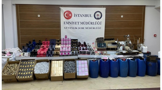 İstanbul'da sahte parfüm operasyonu!