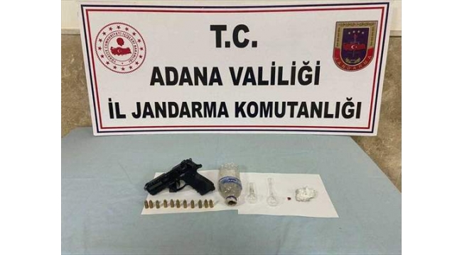 Kayıp kişi uyuşturucu ve tabancayla yakalandı