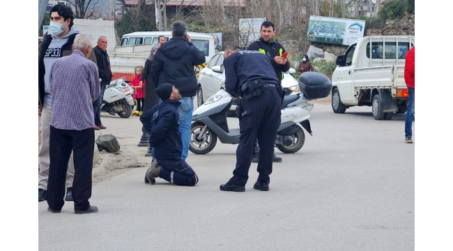 Komşusunu sırtından bıçakladı!