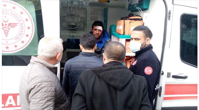 Maskeli şahıslar dehşet saçtı!