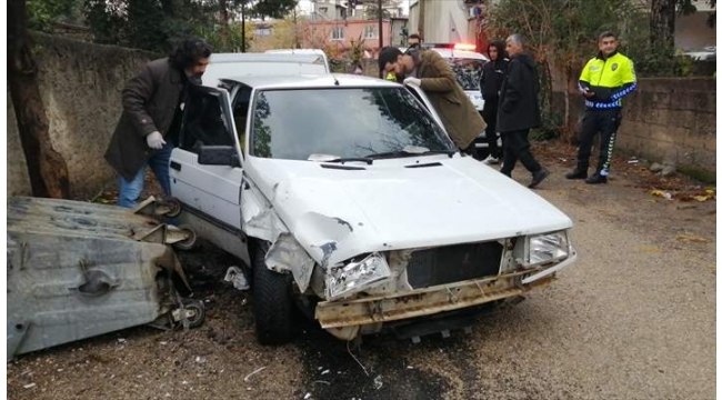 Polisi yaralayan sürücü olay yerinden kaçtı!