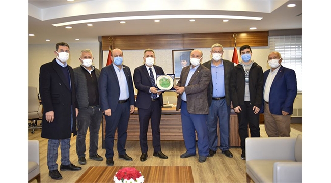 SARIÇAM ZİRAAT ODASINDAN VALİ ELBAN'A ZİYARET