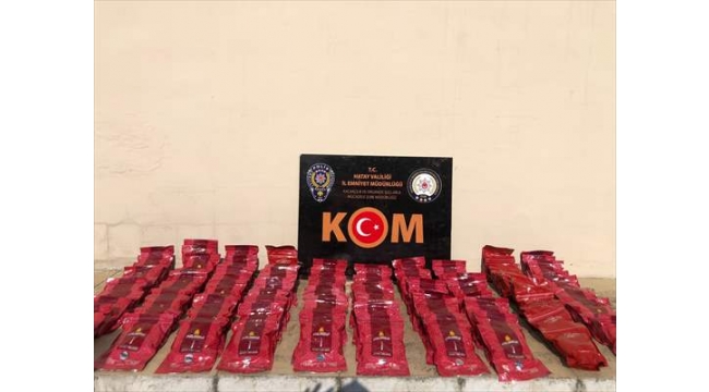 100 kilogram kaçak nargile tütünü ele geçirildi