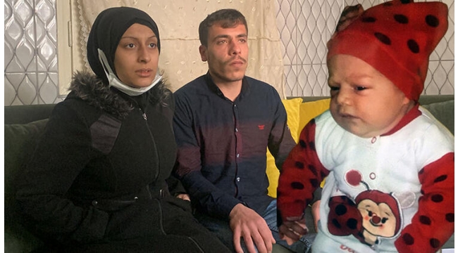 2 aylık bebek annesinin kollarında can verdi
