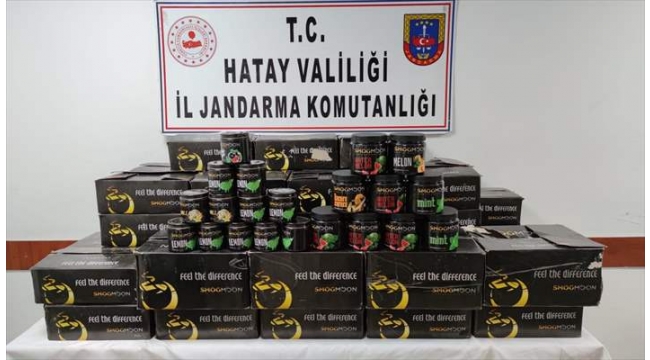 258 kilogram kaçak nargile tütünü ele geçirildi