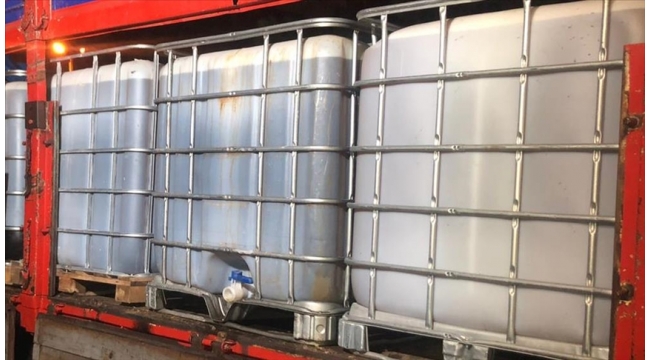 31 bin litre kaçak akaryakıt ele geçirildi