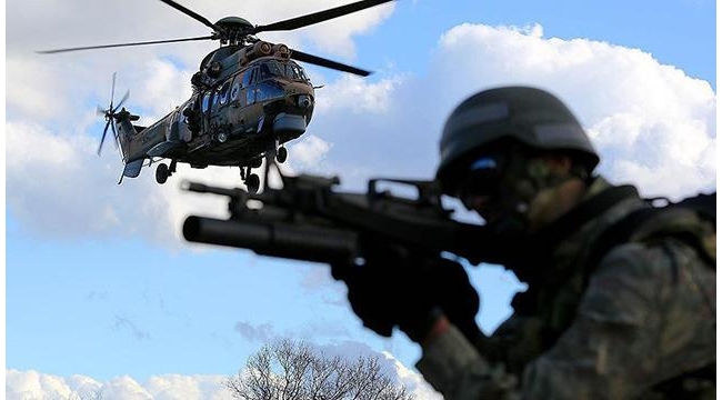 9 PKK/YPG'li terörist etkisiz hale getirildi